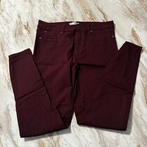 YMI Rich Burgundy Jeans